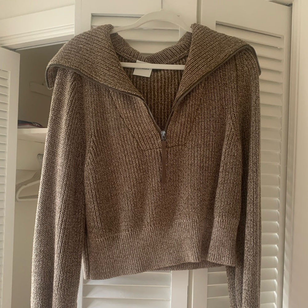 Varley Mentone Half Zip Knit Pullover